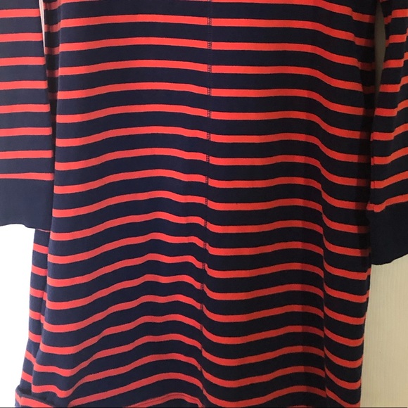 Old Navy • NWT • Red & Navy Blue Striped Sweater Dress - Picture 11 of 12